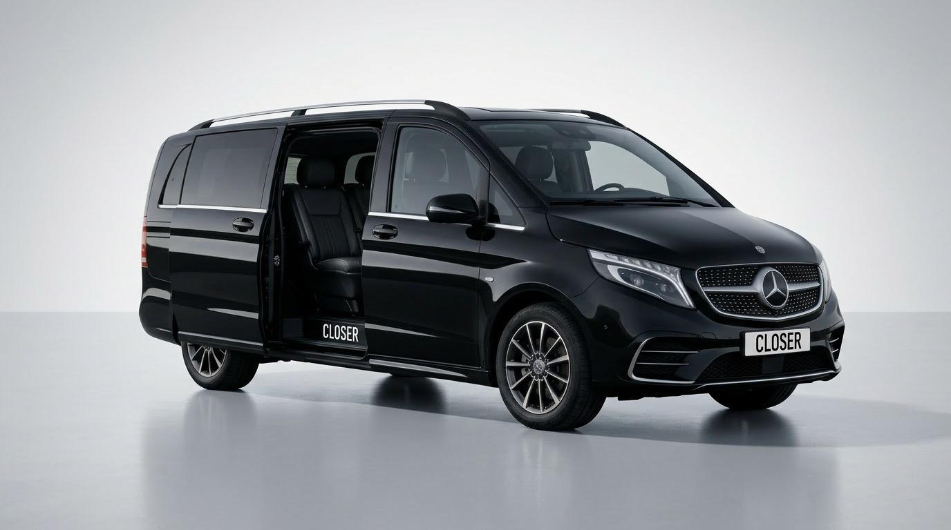 Mercedes V-Class — Closer chauffeur fleet